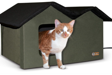 heated cat houses