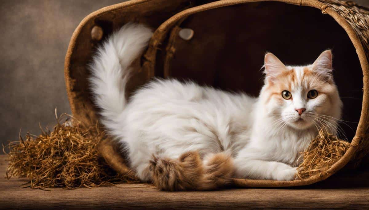 Image depicting common cat illnesses such as hairballs, urinary tract infections, dental disease, and parasitic infestations.